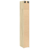 Slim Storage Cabinet Sonoma Oak 30x42.5x225 cm Engineered Wood 3281261