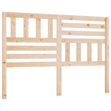 Bed Headboard Solid Pine Wood 146x4x100 cm Attractive Design 814144