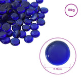 Glass Nugget 17-19 mm Cobalt Blue Glass 42041592