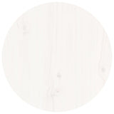 Coffee Table White 40x60 cm Solid Wood Pine 822358