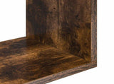 Wall Shelf Smoked Oak 70 x 20 x 100 cm Engineered Wood 8012152