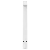 Dining Table Legs A-Shaped 2 pcs White 90x cm Steel 4012861