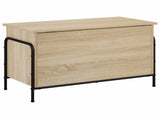 Storage Box Sonoma Oak 80 x 40 x 49.5 cm Engineered Wood 8013675
