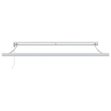Retractable Awning Manual Light grey 300 x 250 cm Fabric, Metal 3330100