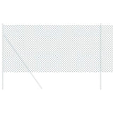 Chain Link Fence Green 10 x 1 m Steel 42004773