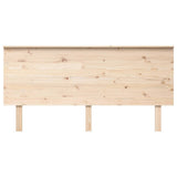 Bed Headboard 164x6x82.5 cm Solid Wood Pine 819180
