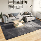 Rug HUARTE Short Pile Soft and Washable Anthracite 240x340 cm 375007