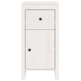 Sideboards 2 pcs White 40x35x80 cm Solid Wood Pine 813757