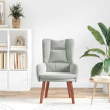 Armchair Light Grey 63 x 67 x 94 cm Velvet 42001803