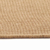Area Rug Jute with Latex Backing 180x250 cm 343582