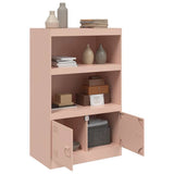 Sideboard Pink 67x39x107 cm Steel 841668