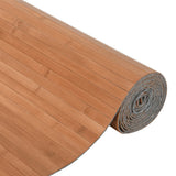 Room Divider Natural Width 400 cm Height 165 cm Bamboo 376998