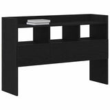 Sideboard Black Oak 105 x 30 x 70 cm Engineered Wood 862666