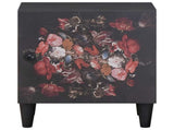 Bedside Cabinet with Door Black 40 x 33 x 46 cm 4018696