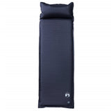 Self Inflating Camping Mattress with Pillow 1-Person Grey 4007123
