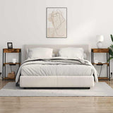 Bedside Cabinet Smoked Oak 41 x 31 x 76 cm Engineered Wood 859547