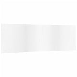 Room Divider White Width 600 cm Height 165 cm Bamboo 377010