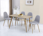 ZNTS Barley Dining Set 400-401-186