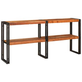Console Table Brown 160 x 33 x 75 cm Solid acacia wood 4104740