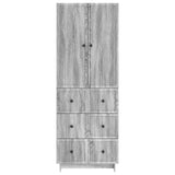 Cabinet Set 2 pcs 66 x 34.5 x 90 cm Engineered Wood 3416382