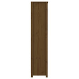 Book Cabinet Honey Brown 80x35x154 cm Solid Wood Pine 821692
