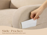 Corduroy Rocking Armchair - Beige T3398P424912