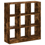 Bookcase Smoked Oak 102x32x108 cm Engineered Wood 3307841