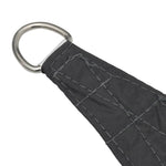 ZNTS Sunshade Sail Oxford Fabric Triangular 5x5x6 m Anthracite 135128