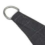ZNTS Sunshade Sail Oxford Fabric Triangular 5x5x6 m Anthracite 135128