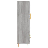 Highboard Grey Sonoma 69.5x31x115 cm Engineered Wood 828290