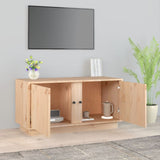 TV Cabinet 80x35x40.5 cm Solid Wood Pine 814469
