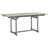 Garden Dining Table x80x75 cm Solid Acacia Wood 316575