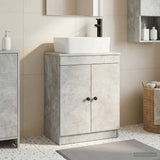 Bathroom Vanity with Sink Concrete Grey 54 x 35 x 83 cm 890133