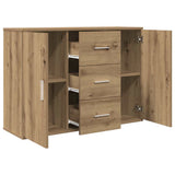 Sideboard Artisan Oak 90x29.5x65 cm Engineered Wood 855979
