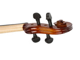 New 1/4 Acoustic Violin Case Bow Rosin Natural 26585727