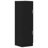 3 Piece Kitchen Cabinet Set Black Engineered Wood 3324152