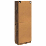 Cabinet Set 2 pcs Old Wood 66 x 34.5 x 87 cm Engineered Wood 3416806