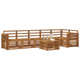 Sectional Sofa Set 7 pcs Natural Solid Acacia Wood 3374934