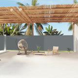 Retractable Side Awning Anthracite 180x1200 cm 318074