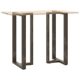 Bar Table Legs T-Shaped 2 pcs Black 60x35x cm Steel 4013107