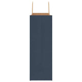 Paper Bags 250 pcs with Handles Blue 45x17x48 cm 4101709