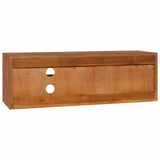 Wall-mounted TV Cabinet 90x30x30 cm Solid Teak Wood 289084