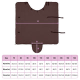 Horse Blanket Full Dark Brown 145 cm Polyester 42013274