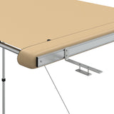 Camper & Caravan Awning 1.2x2x2.15 m Beige 148133