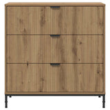 Sideboard Artisan Oak 79.5 x 33 x 82 cm Engineered Wood 883443