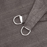 ZNTS Sunshade Sail 160 g/m² Anthracite 5x7x7 m HDPE 311099