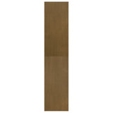 Book Cabinet Room Divider Honey Brown 40x30x135.5 cm Pinewood 808146