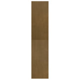 Book Cabinet Room Divider Honey Brown 40x30x135.5 cm Pinewood 808146