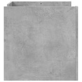 Coffee Table Concrete Grey 80x50x50 cm Engineered Wood 848342