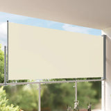 Patio Retractable Side Awning 160 x 300 cm Cream 45194